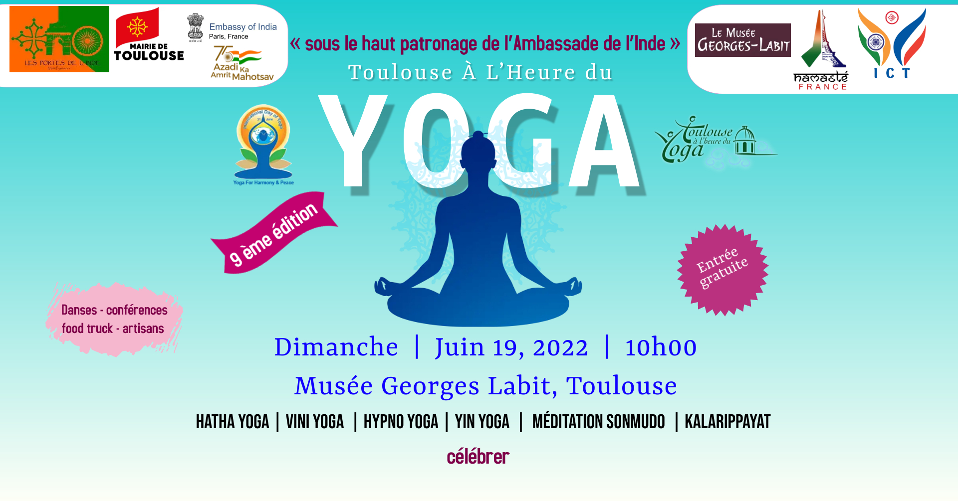 Toulouse à l'heure du yoga